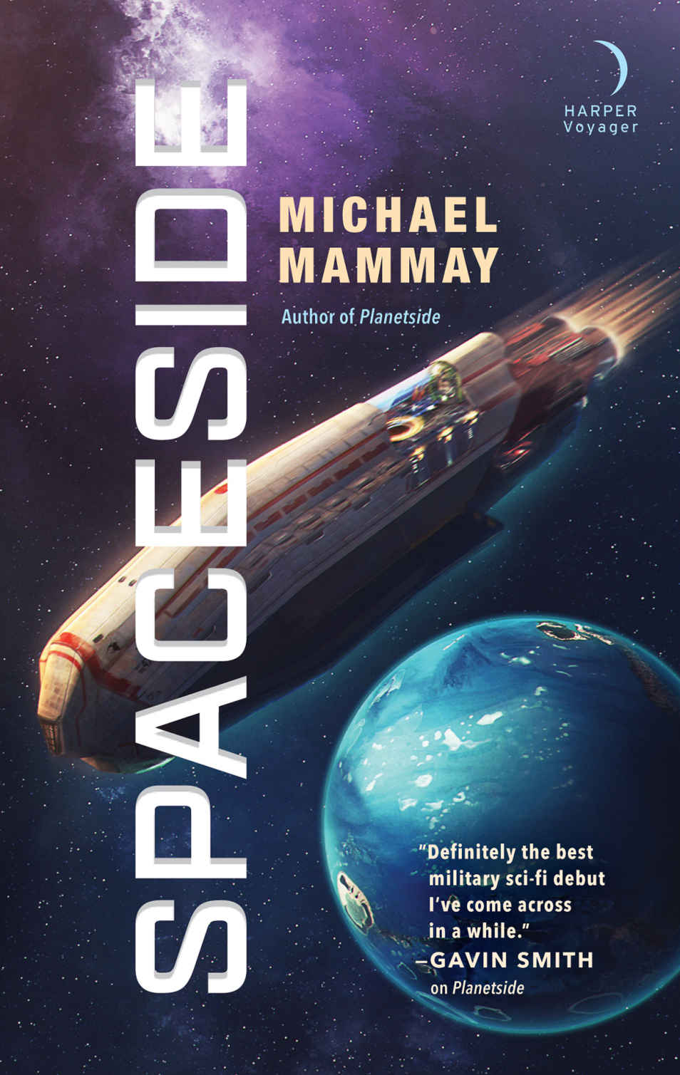 Michael Mammay: Spaceside (2019, HarperCollins Publishers)