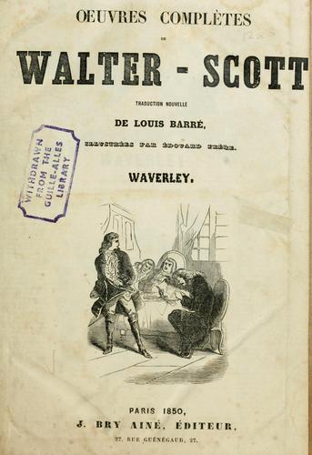 Waverley (French language, 1850, J. Bry ainé)