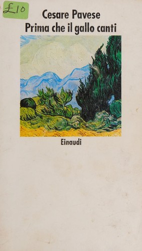 Prima che il gallo canti (Italian language, 1989, Einaudi)