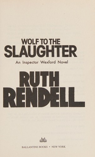 Wolf to the slaughter (2008, Ballantine Books)