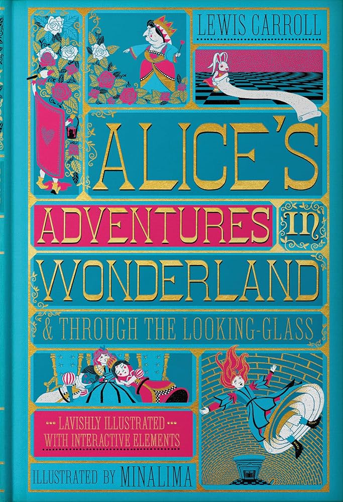 Lewis Carroll: Alice's Adventures in Wonderland and Through the Looking-Glass (Hardcover, 2021, Independently Published)