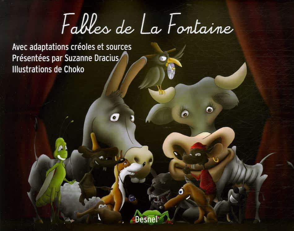 Fables de La Fontaine avec adaptations créoles d'hier et d'aujourd'hui & sources antiques (French-based creole languages language, 2006)