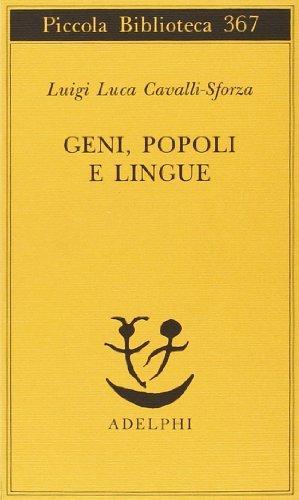 Geni, popoli e lingue (Italian language, 1996)