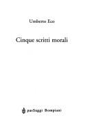 Cinque scritti morali (Italian language, 1997, Bompiani)