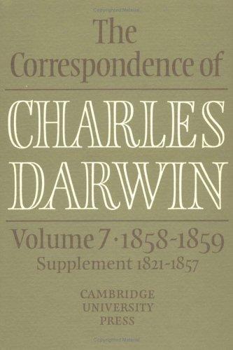 Charles Darwin: The Correspondence of Charles Darwin (Hardcover, Cambridge University Press)