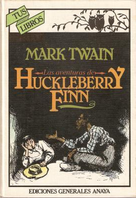 Las aventuras de Huckleberry Finn (Hardcover, Spanish language, 1981)