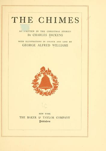 The chimes (1908, The Baker & Taylor company)